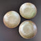 Set of 3 Green Small Plates - Lace Pattern