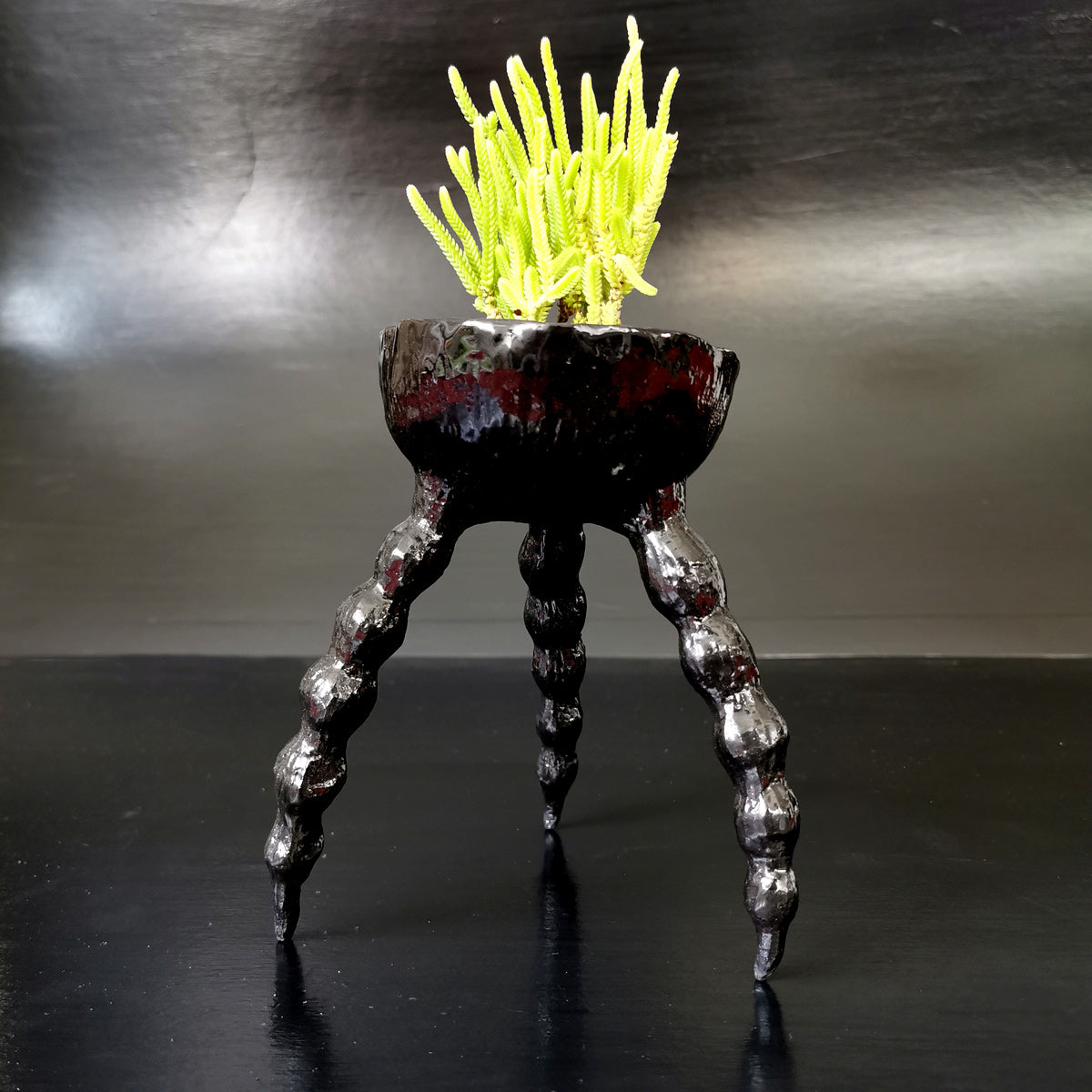 Tripod Ceramic Planter