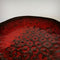Fading Red Flowers Plate