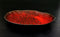 Fading Red Flowers Plate