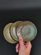 Set of 3 Green Small Plates - Lace Pattern